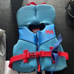 Brand new without tags Helly Hansen infant life jacket! 20-30lbs